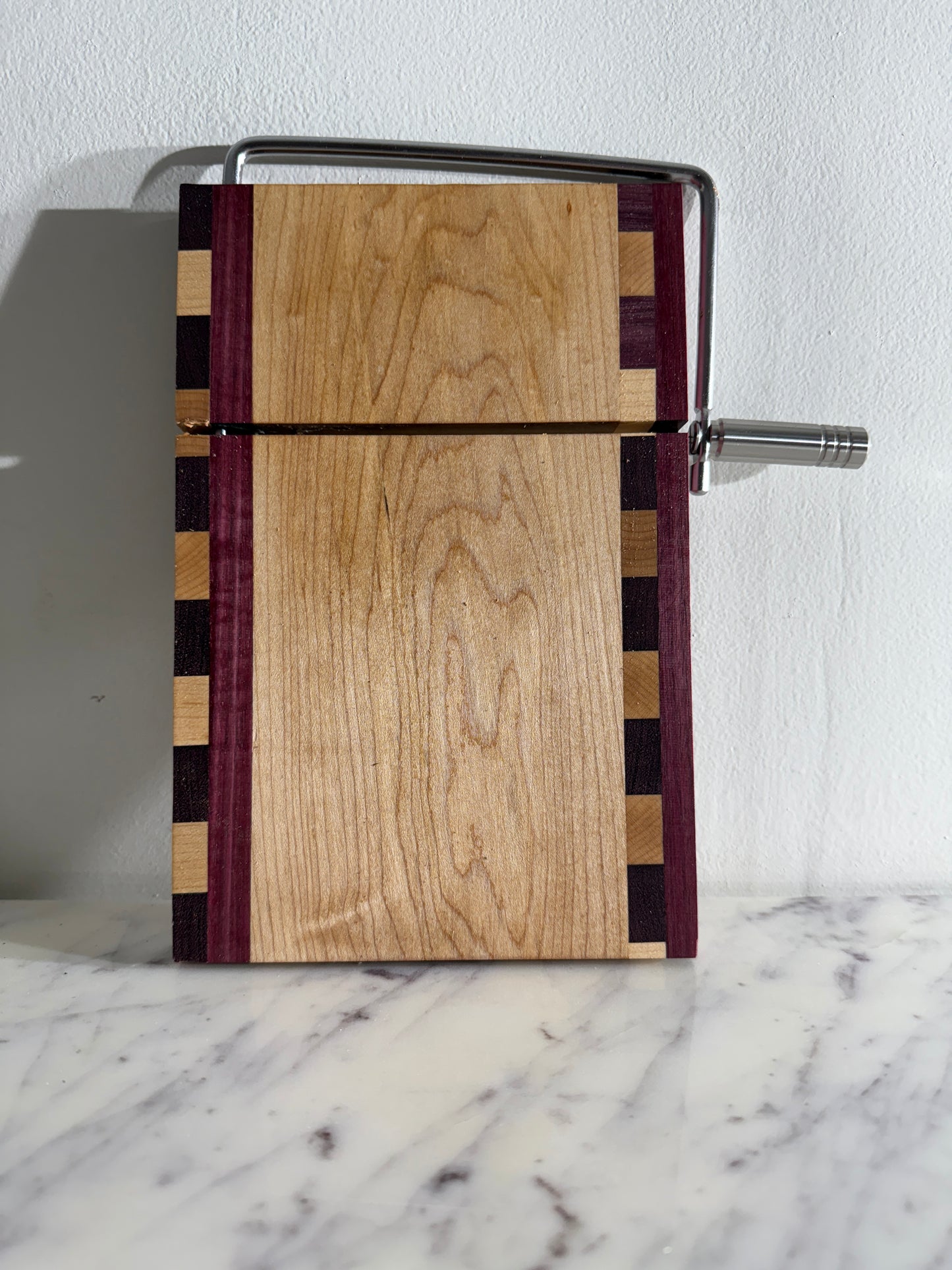 Purple Heart maple mix. Cheese slicer