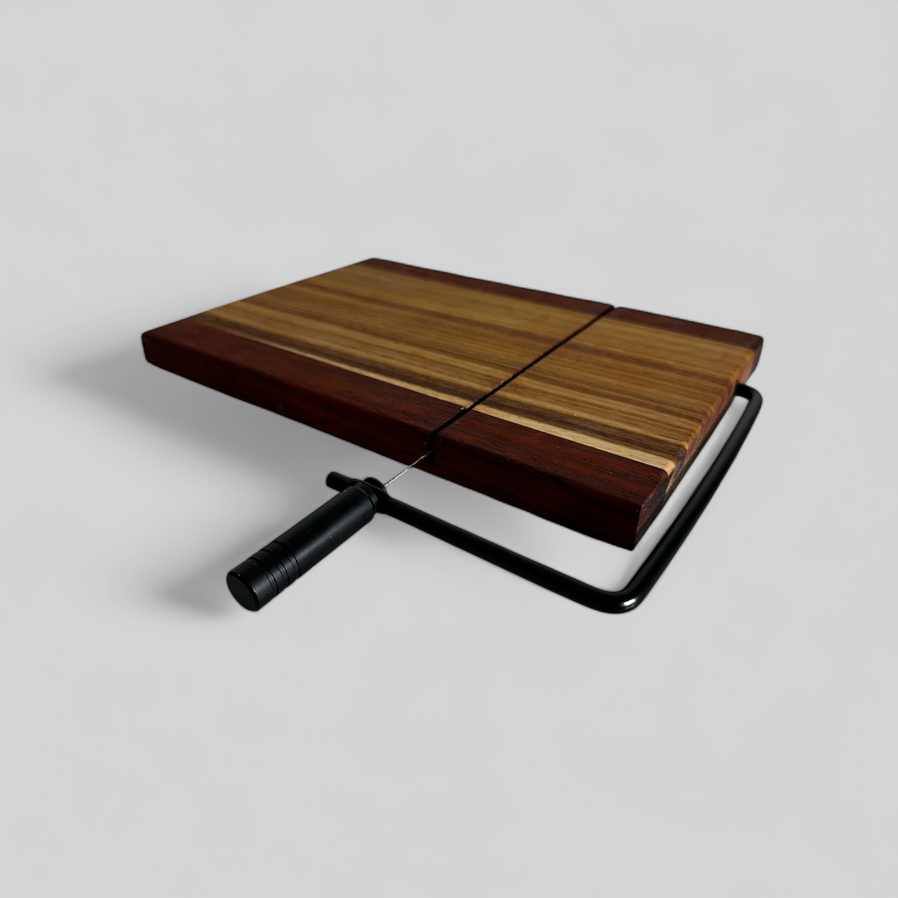 Canarywood and Paduak Cheese slicer