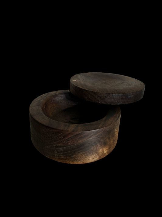 Walnut Salt Cellar