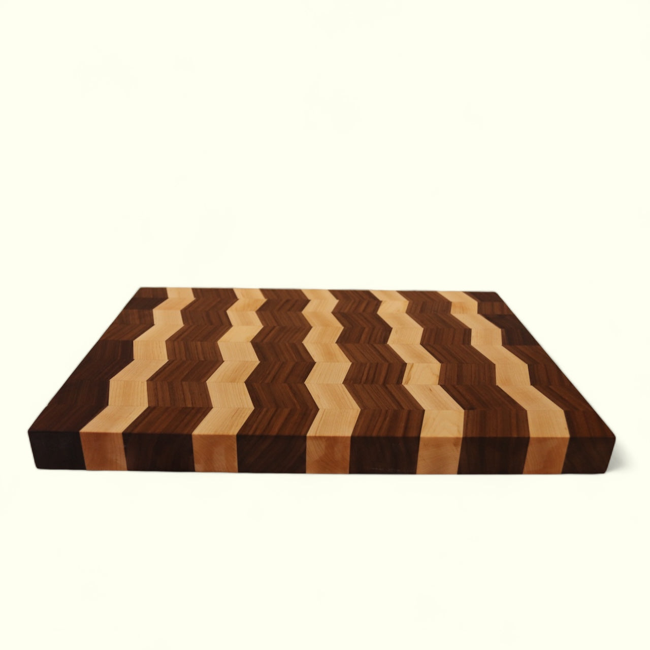 Black Walnut and Maple 3d illusion